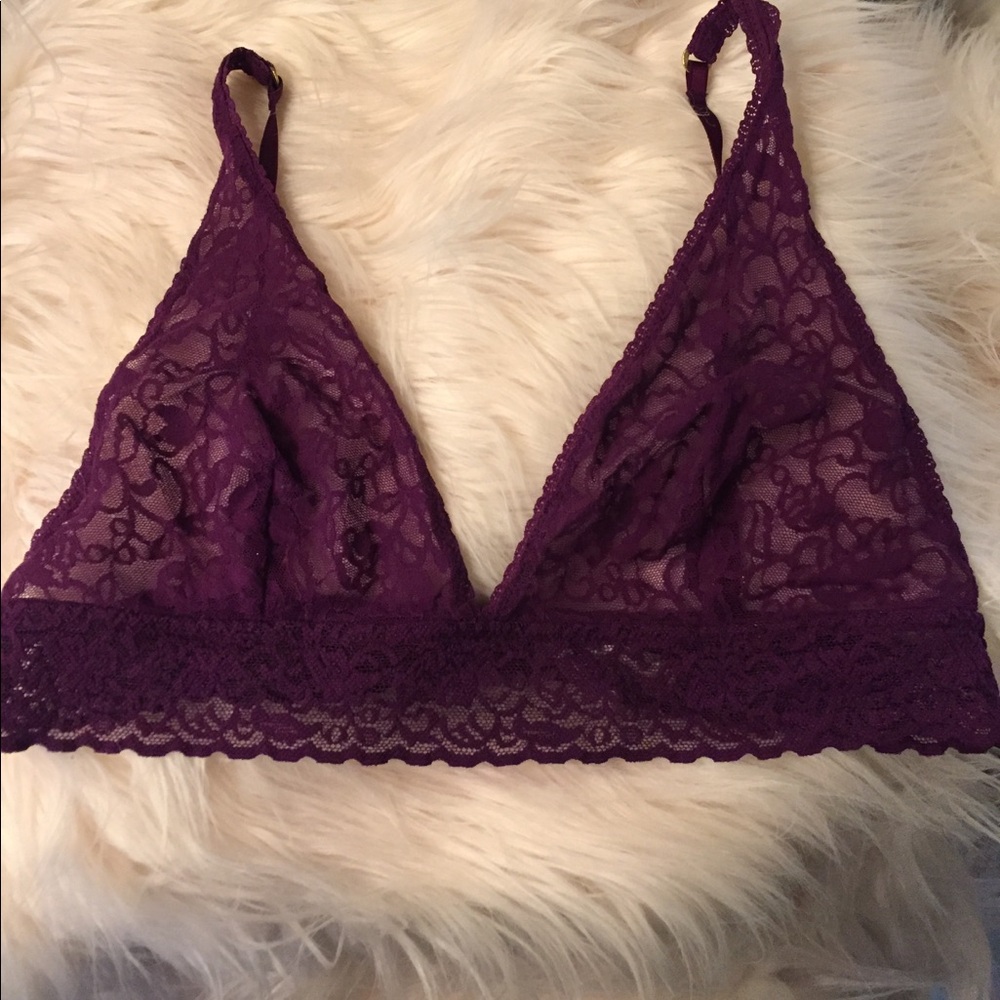 VS PURPLE TRIANGLE BRALETTE - Picture 7 of 7